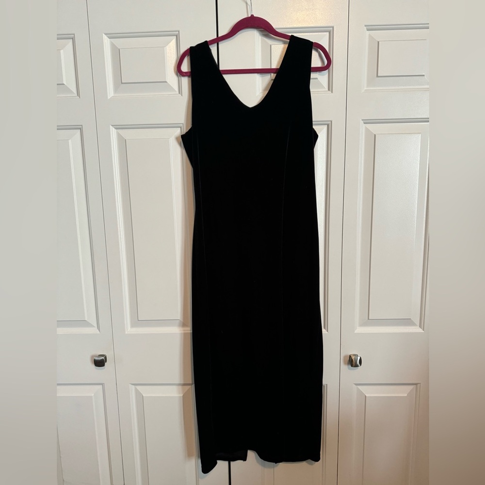 Vintage Velvet Shift Dress